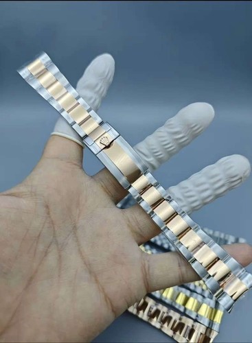 Bracciale acciaio inox - acciaio, oro