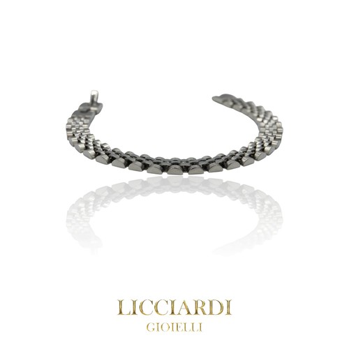 Bracciale uomo maglia rolex - bracciale,
